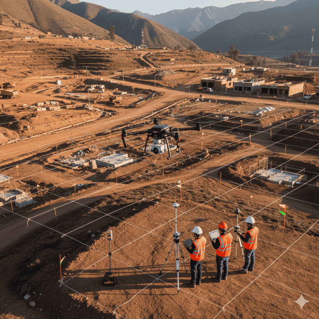 Fotogrametría con Drones - Levantamiento topográfico con drones para proyectos de infraestructura B2G/B2B