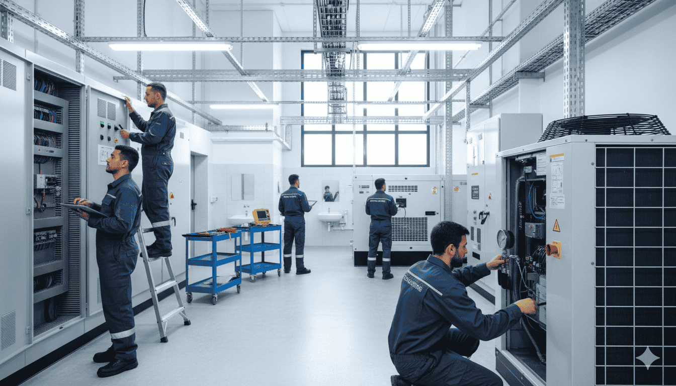Servicio de Mantenimiento - Mantenimiento eléctrico y sistemas